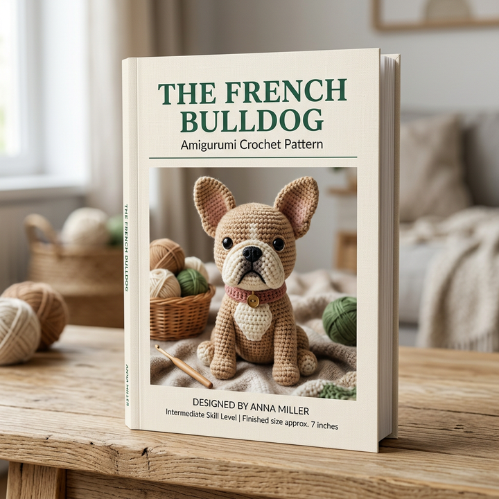 The French Bulldog Crochet Pattern PDF